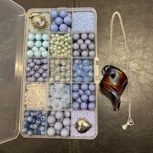 Craft Beads, PERIWINKLE BLUES - NOT JAZZ, Jewelry Supplies, loose bulk beads